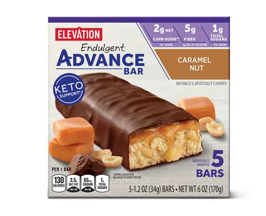 Advance Endulgent Bars Caramel Nut