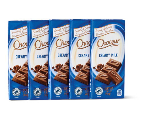 Choceur Milk Chocolate Mini Bars 5 Pack