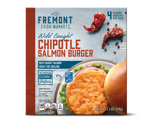 Fremont Fish Market Chipotle Salmon Burgers