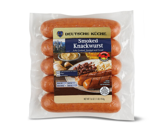 Deutsche Küche Smoked Knackwurst