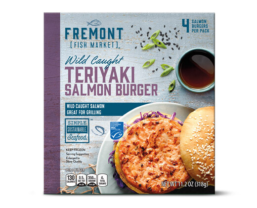 Fremont Fish Market Teriyaki Salmon Burgers
