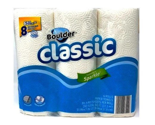 Boulder 6 Roll Classic Paper Towel 