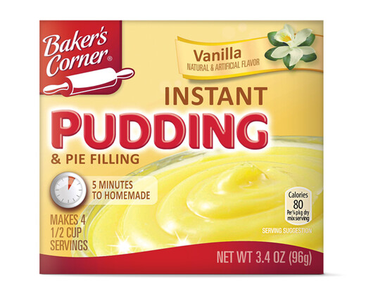 Baker's Corner Instant Vanilla Pudding