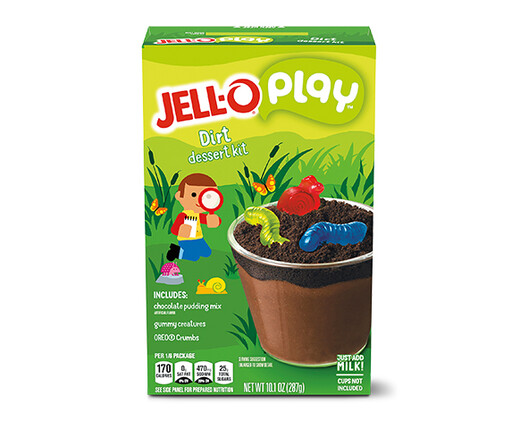 Jell-O Play Dirt Dessert Cup Kit