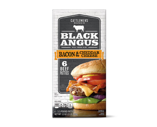 Cattlemen's Ranch Bacon Cheddar Black Angus Patties