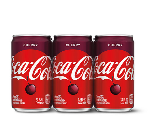 Cherry Coca-Cola Mini Can 6-pack