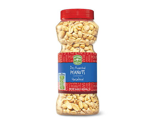 Southern Grove Dry Roasted Unsalted Peanuts