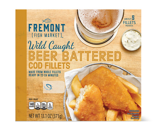 Fremont Fish Market Beer Battered Cod Fillets