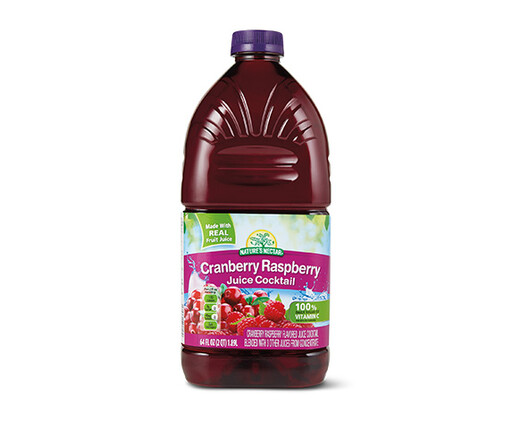 Nature's Nectar Cranberry Raspberry Juice Cocktail