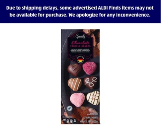 Specially Selected Chocolate Truffle Hearts