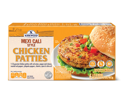 NEW! Kirkwood Mexi Cali Chicken Patties