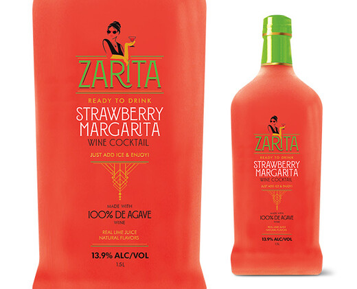 Zarita Ready-to-Drink Strawberry Margarita 