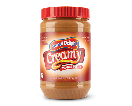 Peanut Delight Creamy Peanut Butter 40 oz.