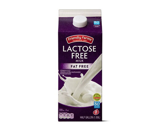 Friendly Farms Lactose Free Fat Free Milk