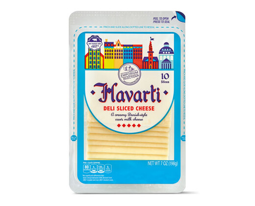 Fresh & Finest Havarti Bulk Cheese, Fresh Sliced Cheese