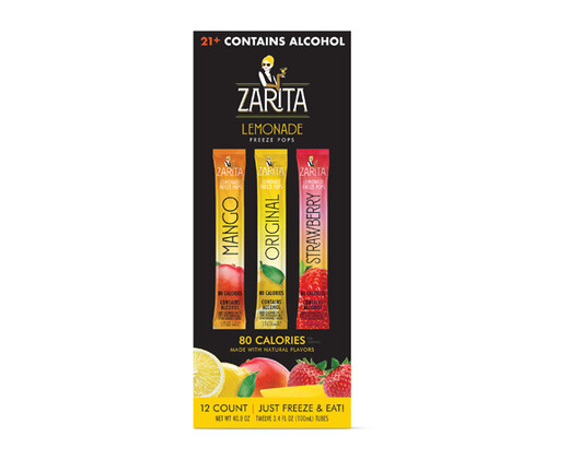 Zarita Lemonade Freeze Pops