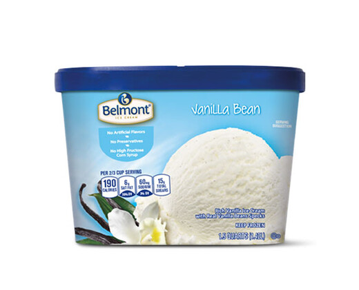 Belmont Vanilla Bean Ice Cream