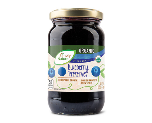 Simply Nature Organic Blueberry Preserves