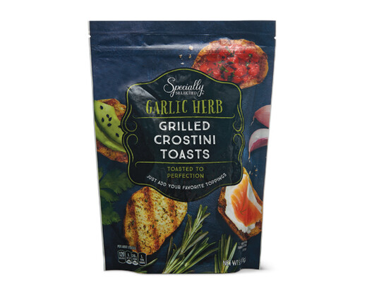 Specially Selected Garlic Herb Crostini Crackers