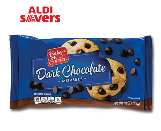 ALDI Savers Baker's Corner Dark Chocolate Morsels