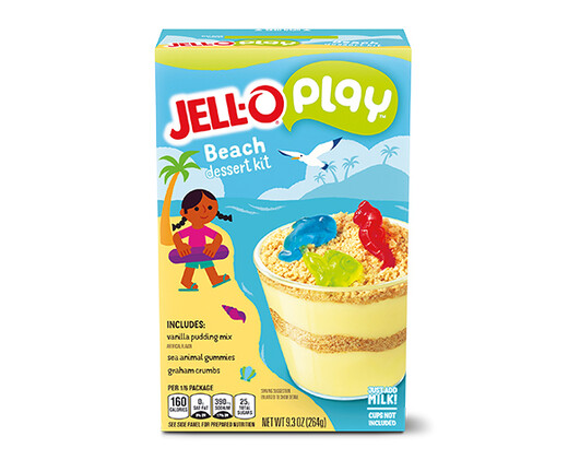 Jell-O Play Beach Dessert Cup Kit