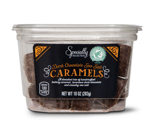 Specially Selected Dark Chocolate Covered Sea Salt Caramels