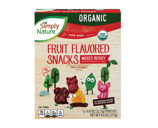 Simply Nature Organic Fruit Snacks