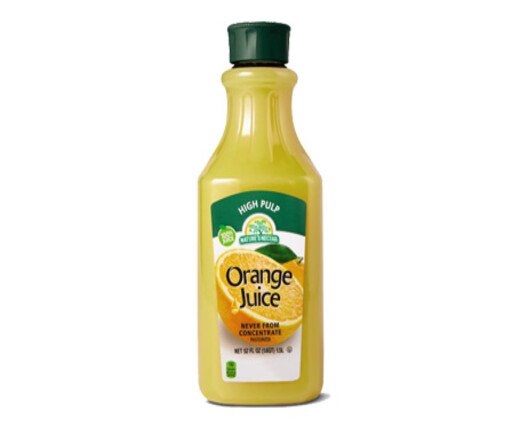 Nature's Nectar Not From Concentrate Orange Juice High Pulp