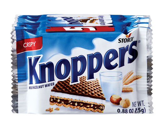 Knoppers 5 Pack of Milk Hazelnut Wafers