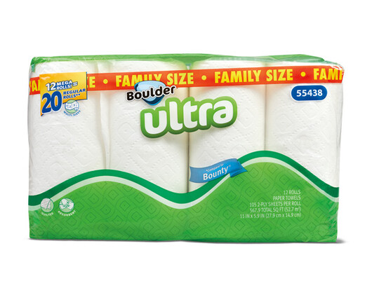 Boulder 12 Roll Multisize Paper Towel