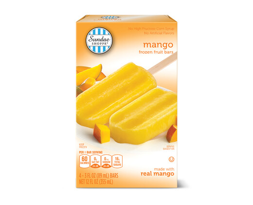 Sundae Shoppe Mango Fruit Bars