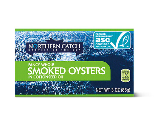 Northern Catch Oysters in Cottonseed Oil