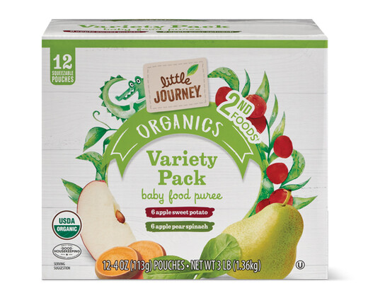 Little Journey Baby Food Puree Variety Pack