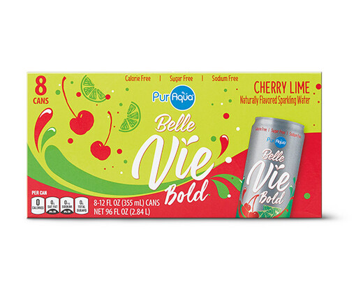PurAqua Belle Vie Cherry Lime Water