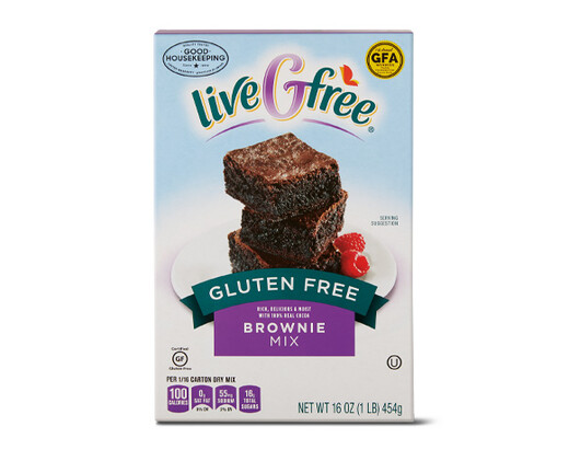 liveGfree Gluten Free Brownie Mix