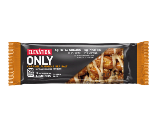 Elevation by Millville Caramel Almond with Sea Salt Bar