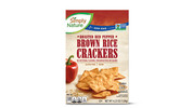 Simply Nature Brown Rice Crackers Roasted Red Pepper