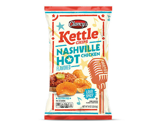Clancy's Nashville Hot Chicken Kettle Chips