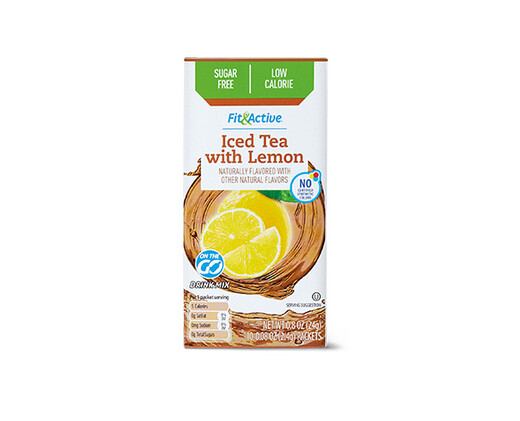 Fit &amp; Active® Iced Tea with Lemon Drink Mix Sticks 