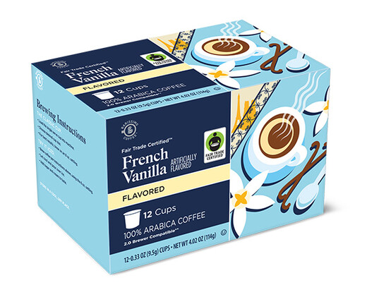 Barissimo French Vanilla Coffee Cups