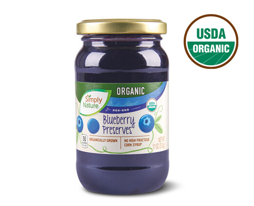 Simply Nature Organic Blueberry Preserves