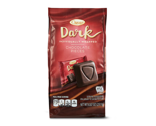 Choceur Dark Chocolate Individually Wrapped Chocolates