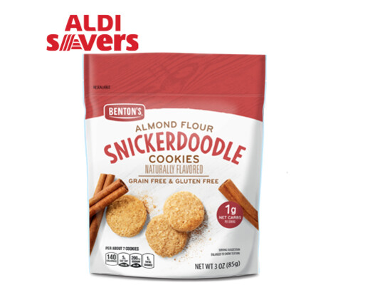 ALDI Savers Benton's Snickerdoodle Almond Flour Cookies