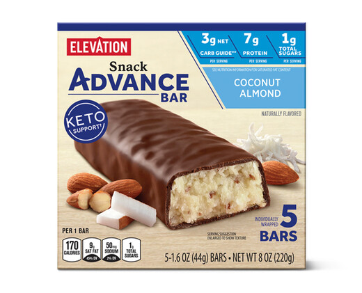 Elevation Almond Coconut Advance Bars