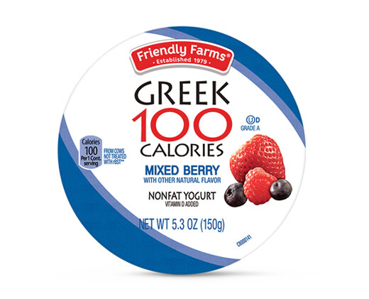 Friendly Farms Nonfat Blended Mixed Berry Greek Yogurt