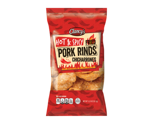 Clancy's Hot &amp; Spicy Pork Rinds