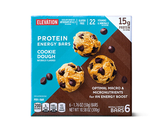 Elevation by Millville Cookie Dough Protein Energy Bars