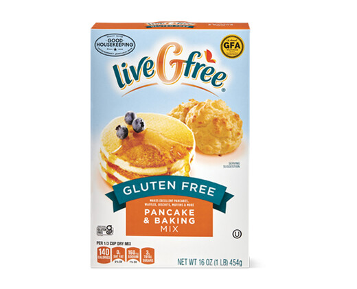 liveGfree Gluten Free Pancake &amp; Baking Mix