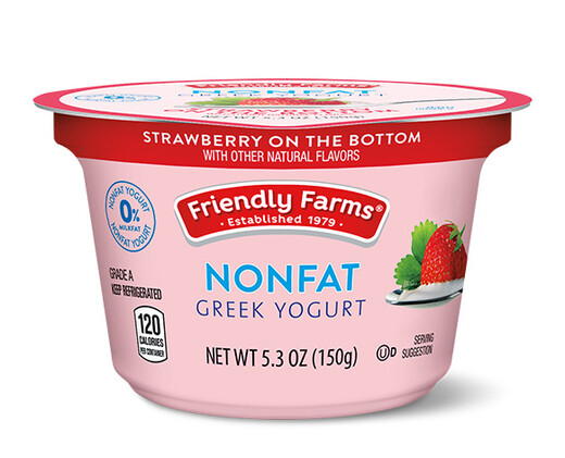 Friendly Farms Strawberry Nonfat Greek Yogurt