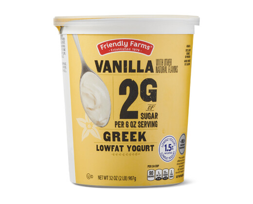 Friendly Farms Vanilla Low Sugar Greek Yogurt